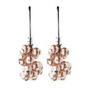 Dyrberg/Kern Vipas pearl hoop earrings